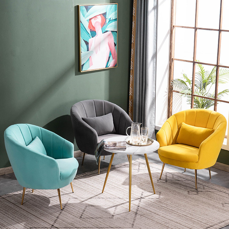 sofa 1 người ngồi hình vỏ sò