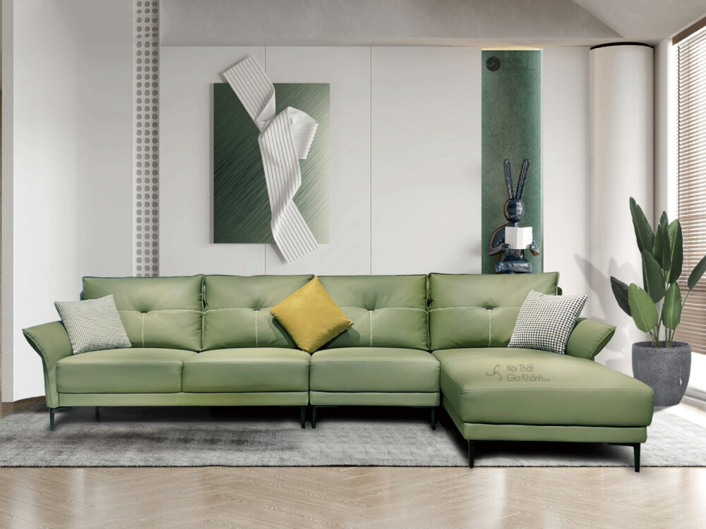 Chất liệu sofa phù hợp từng không gian phòng khách