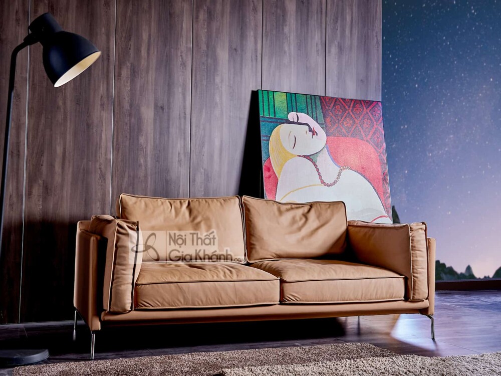 Sofa màu cam: lựa chọn cá tính cho phòng khách trẻ trung