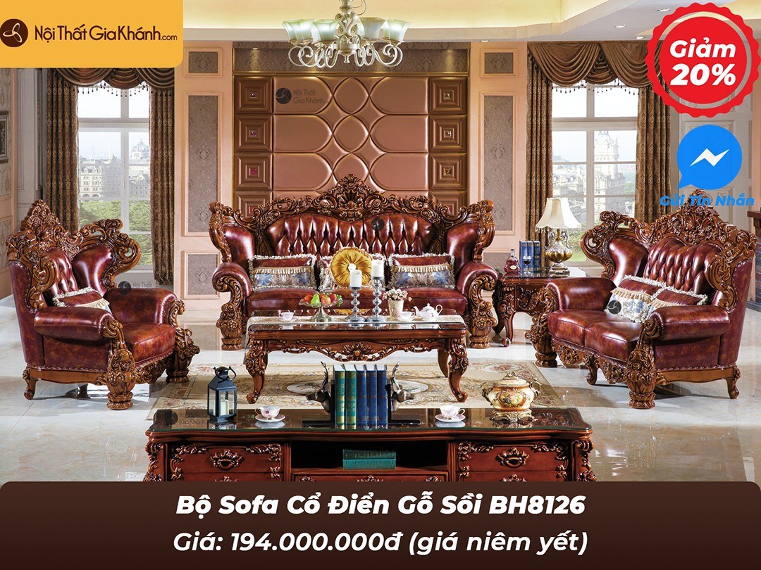 bo sofa co dien go soi nhap khau bh8126