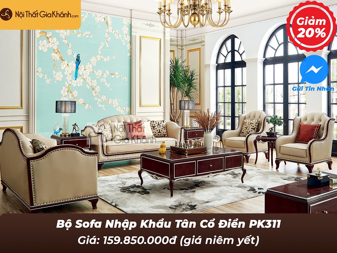 bo sofa da tan co dien nhap khau mbk311sf