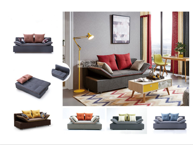 Tổng hợp các hình ảnh minh họa sofa SF169-6 ở nhiều trạng thái và màu sắc khác nhau. Bao gồm hình ảnh sofa khi là ghế và k…