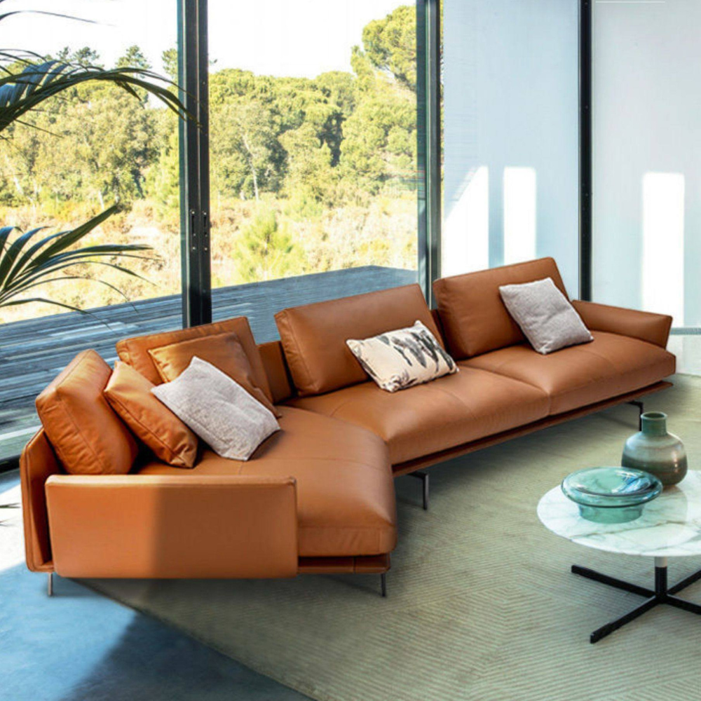 Bộ Sofa Da 2 Băng Tinh Xảo Cho Phòng Khách SF507 – ảnh 22