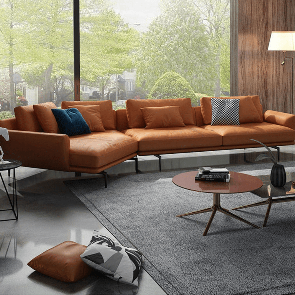 Bộ Sofa Da 2 Băng Tinh Xảo Cho Phòng Khách SF507 – ảnh 23