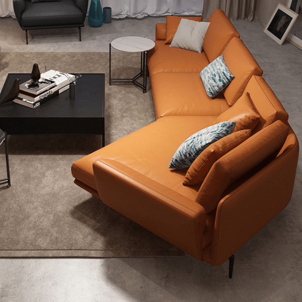 Bộ Sofa Da 2 Băng Tinh Xảo Cho Phòng Khách SF507 – ảnh 25