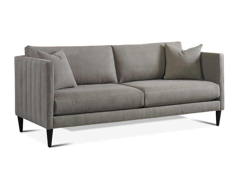 Sofa băng Michael SF-577 chụp chính diện hơi chếch góc, nổi bật trên nền trắng. Ghế có hai đệm ngồi và hai đệm lưng lớn, c…