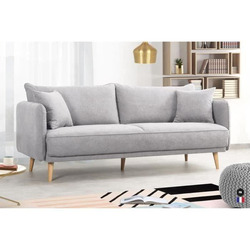 Chiếc sofa băng 3 chỗ màu xám nhạt thanh lịch, bọc vải cao cấp, mang phong cách hiện đại. Ghế có thiết kế đơn giản với tay…