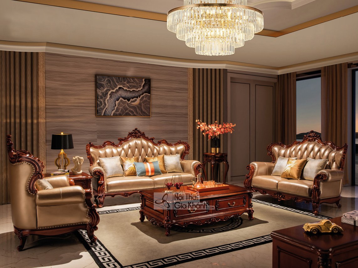 Sofa Góc Tân Cổ Điển SB902-3B