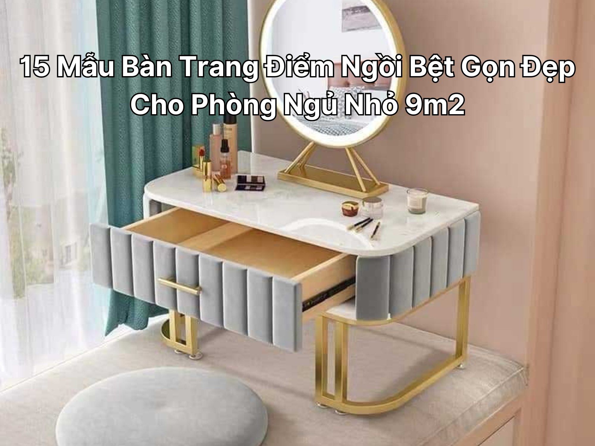 bàn trang điểm ngồi bệt