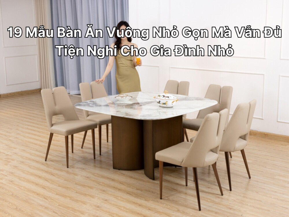 bàn ăn vuông