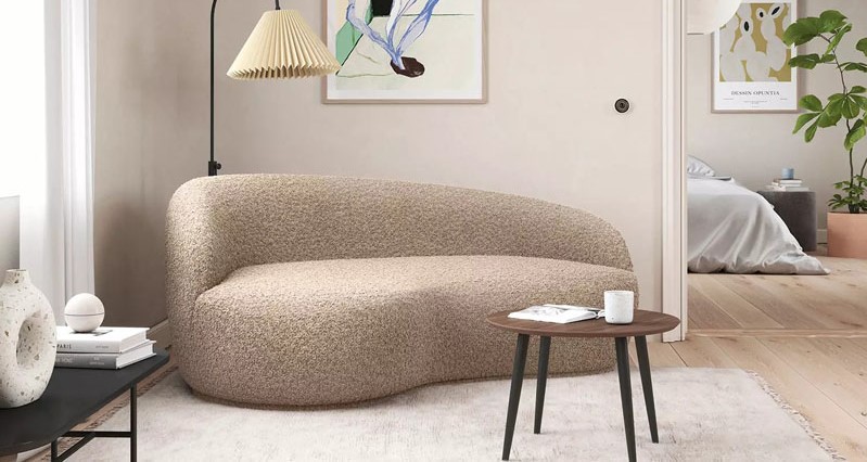 ghế sofa cong