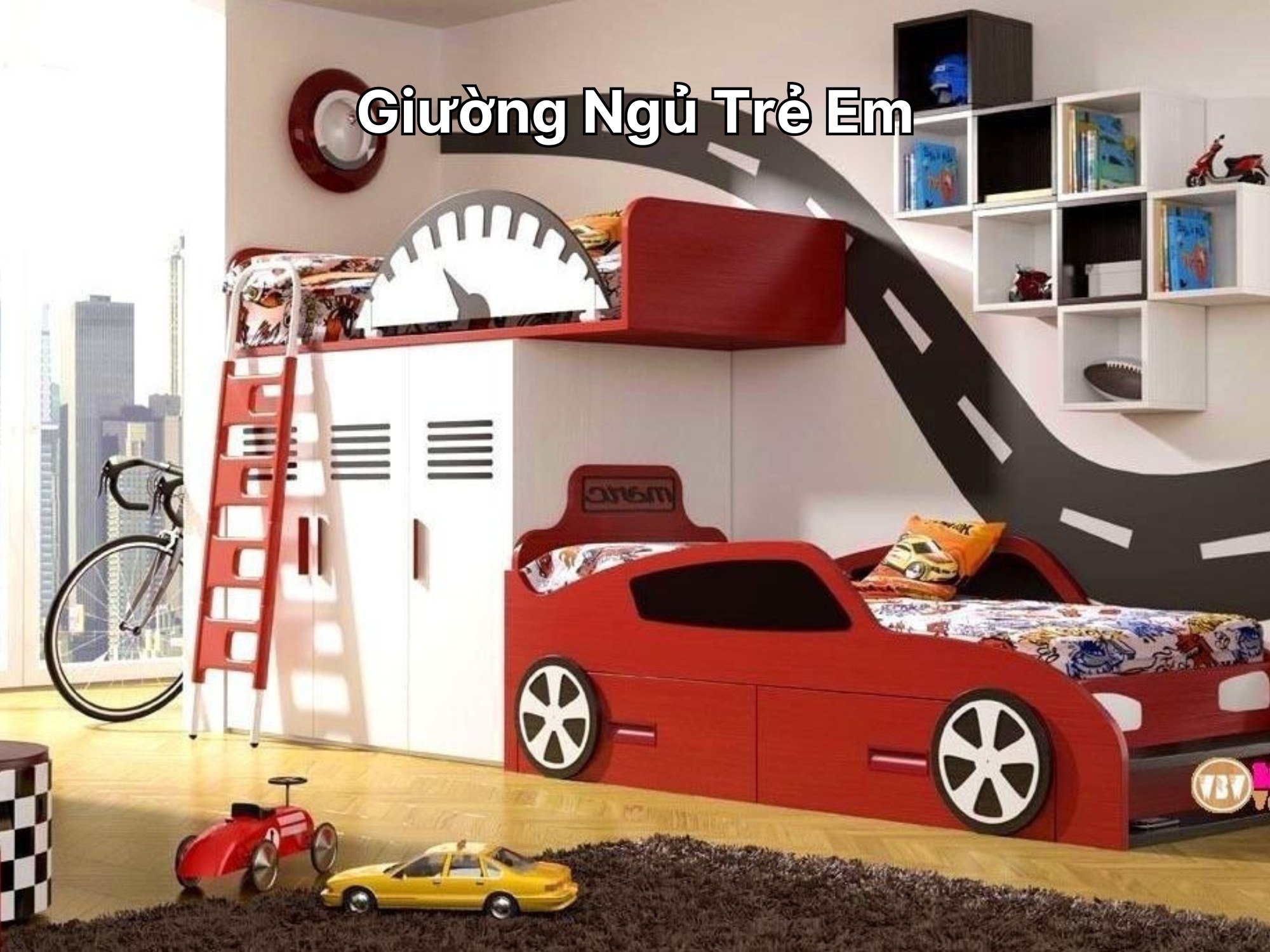 giường ngủ trẻ em