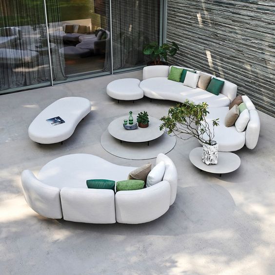 ghế sofa cong