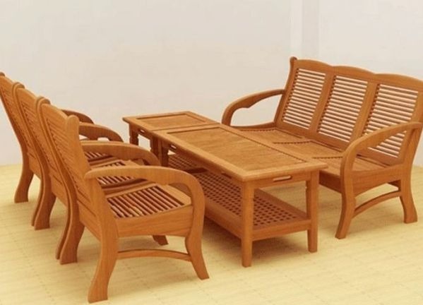 Bàn Ghế Gỗ Phòng Khách Dưới 7 Triệu