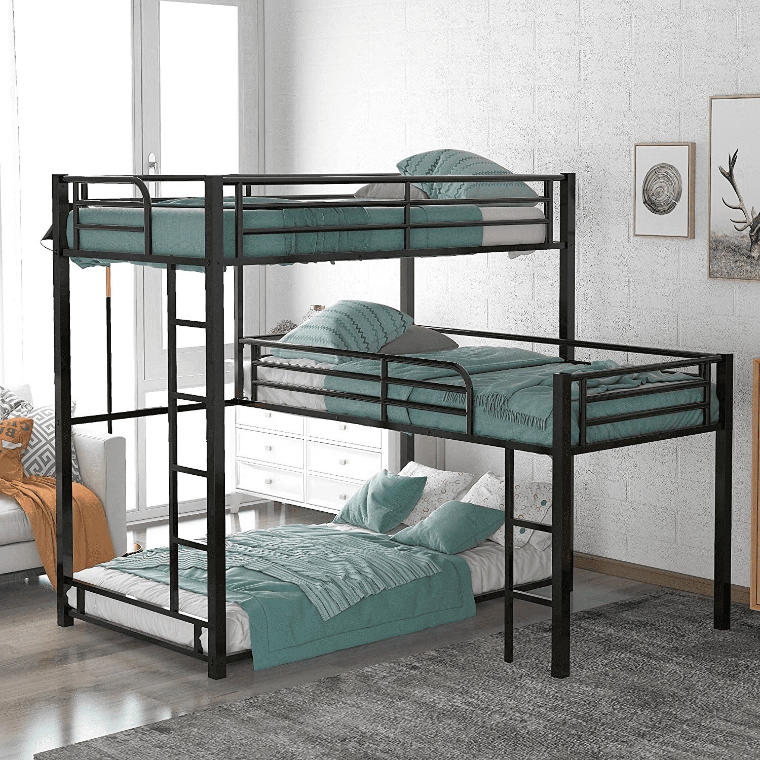 9 Mẫu Giường Ngủ 3 Tầng Phù Hợp Cho Không Gian Nhỏ