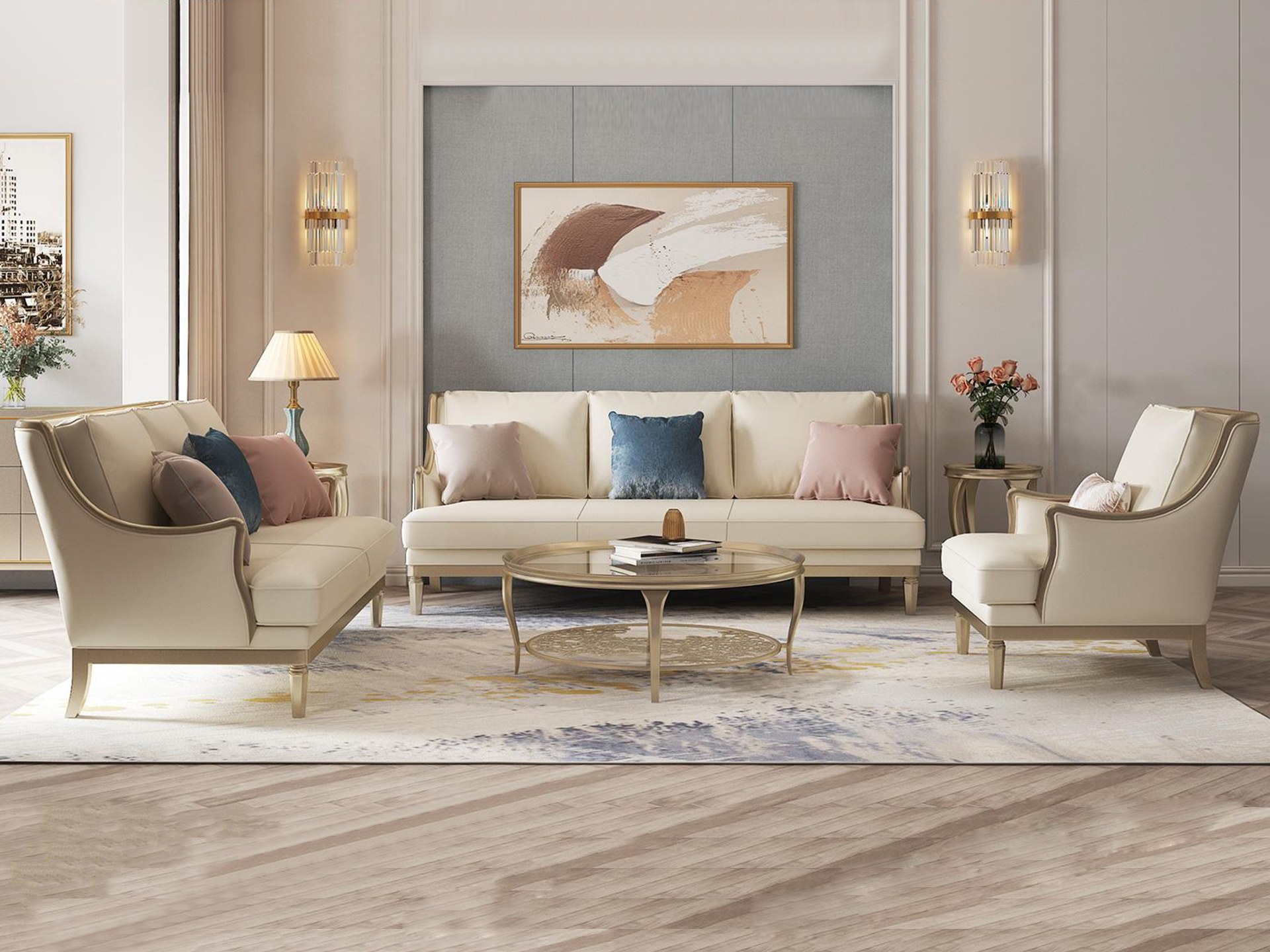 Sofa Phong Cách Mỹ SF618018-123