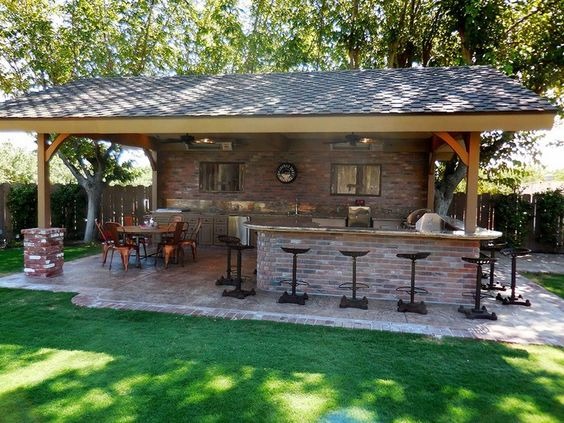 16 Ý Tưởng Thiết Kế Bếp Ngoài Trời Đẹp, Độc, Chất Cho Năm Tới