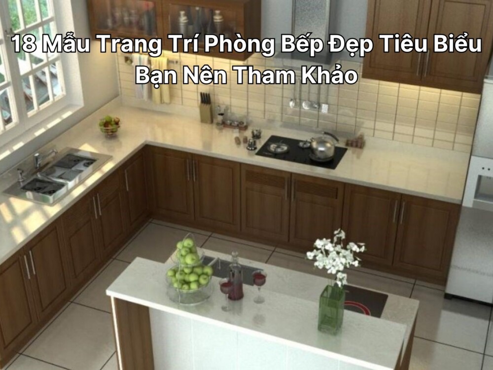 trang trí phòng bếp