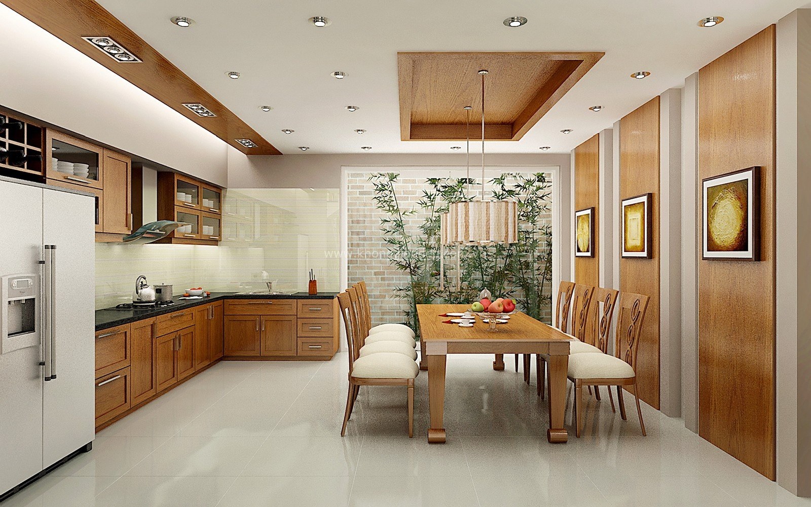 trang trí phòng bếp