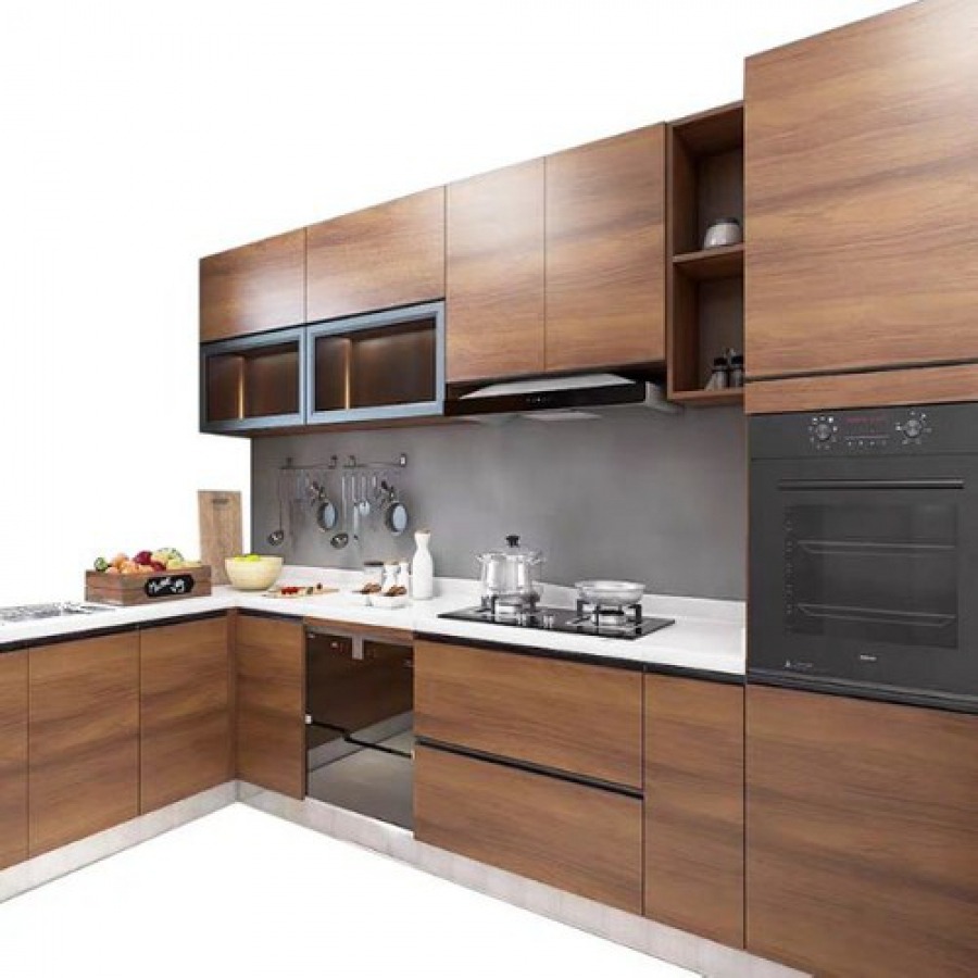 34 Mẫu Tủ Bếp Gỗ Công Nghiệp Đẹp Đỉnh Cho Căn Bếp Hiện Đại