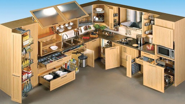 19 Mẫu Tủ Bếp Thông Minh Full Tiện Nghi Cho Căn Bếp 4.0