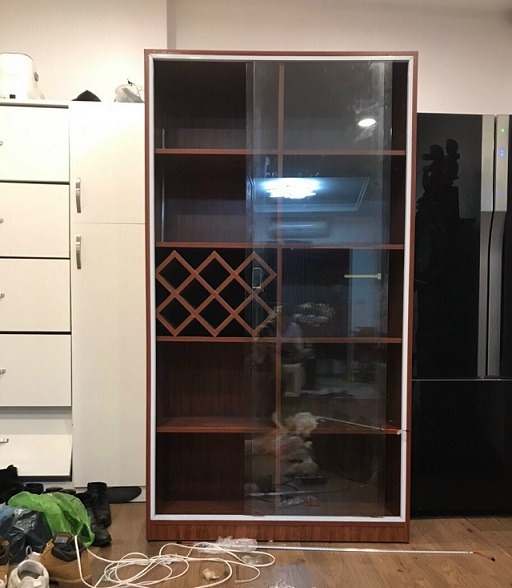 17 Mẫu Tủ Rượu Cánh Kính Nâng Tầm Không Gian Nhà Việt