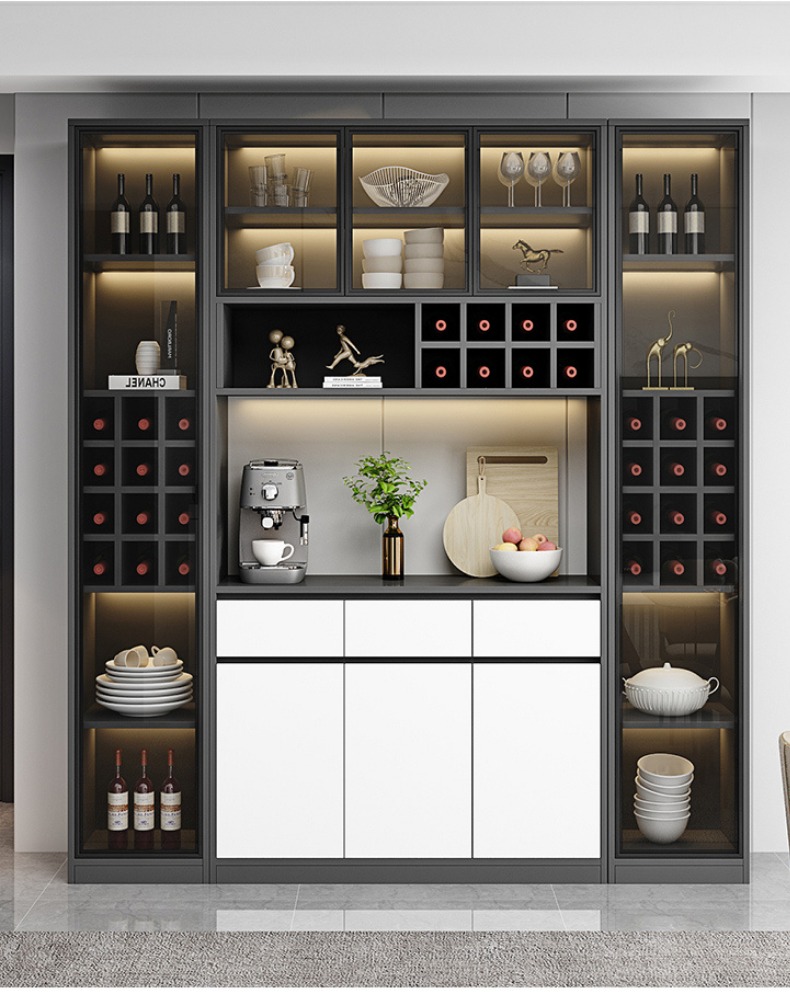 17 Mẫu Tủ Rượu Cánh Kính Nâng Tầm Không Gian Nhà Việt