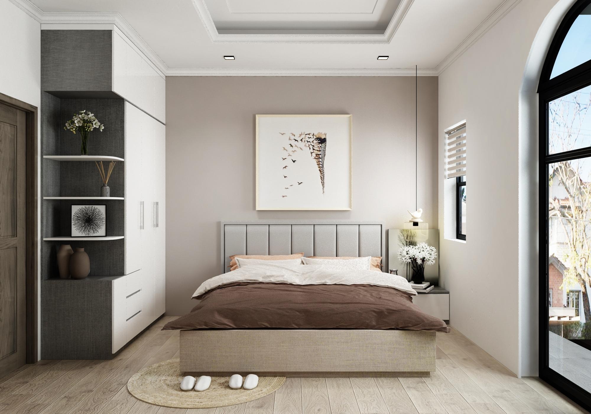 35 mẫu Tủ Trang Trí Phòng Ngủ Không Thể Thiếu