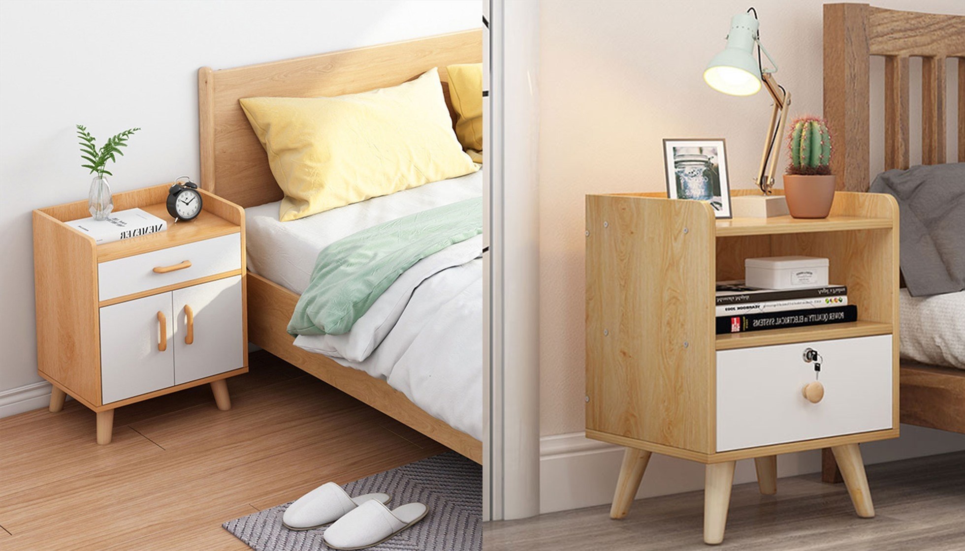 35 mẫu Tủ Trang Trí Phòng Ngủ Không Thể Thiếu