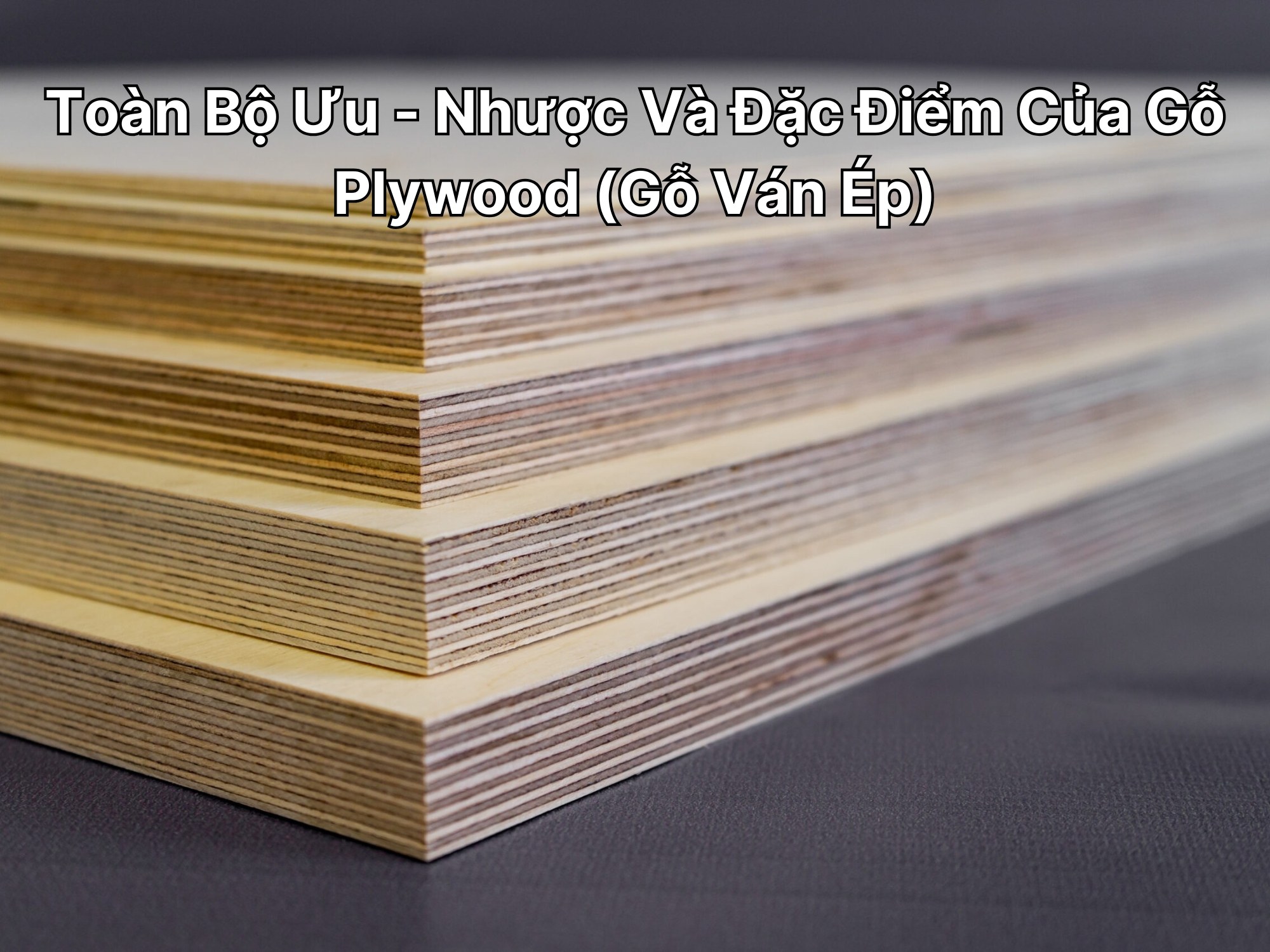 Toàn Bộ Ưu - Nhược Và Đặc Điểm Của Gỗ Plywood (Gỗ Ván Ép)