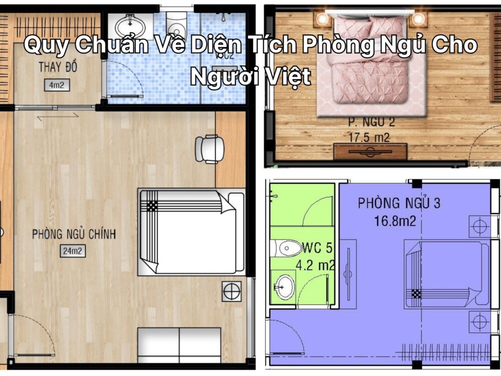 Quy Chuẩn Về Diện Tích Phòng Ngủ Cho Người Việt