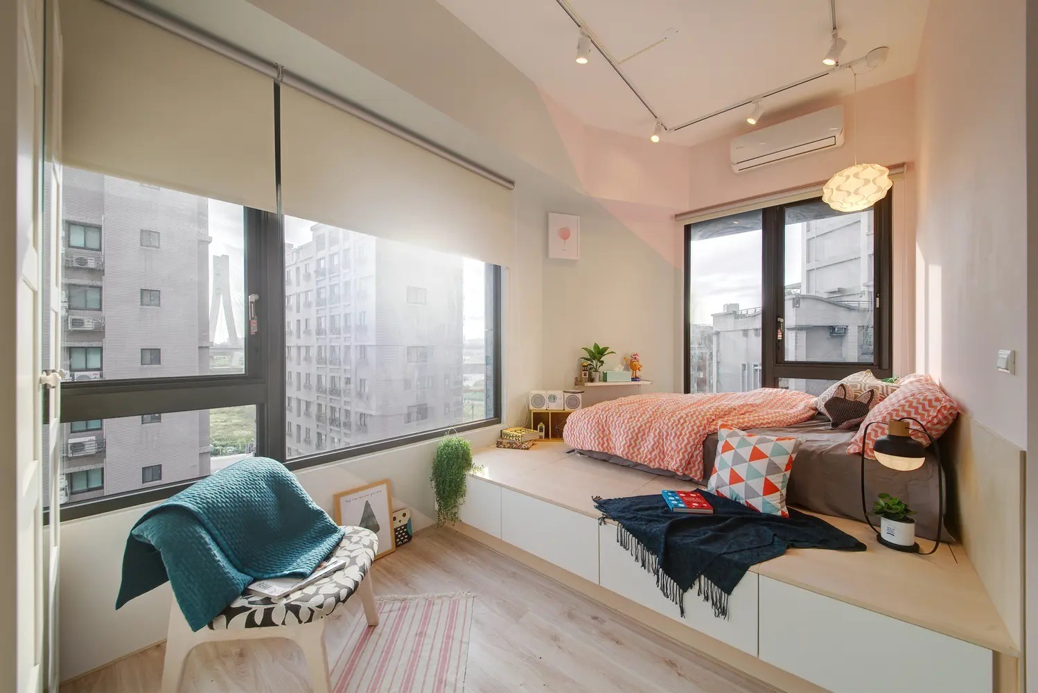 22 Mẫu Thiết Kế Phòng Ngủ 15m2 Đẹp, Tiện Nghi Mà Vẫn Thông Thoáng