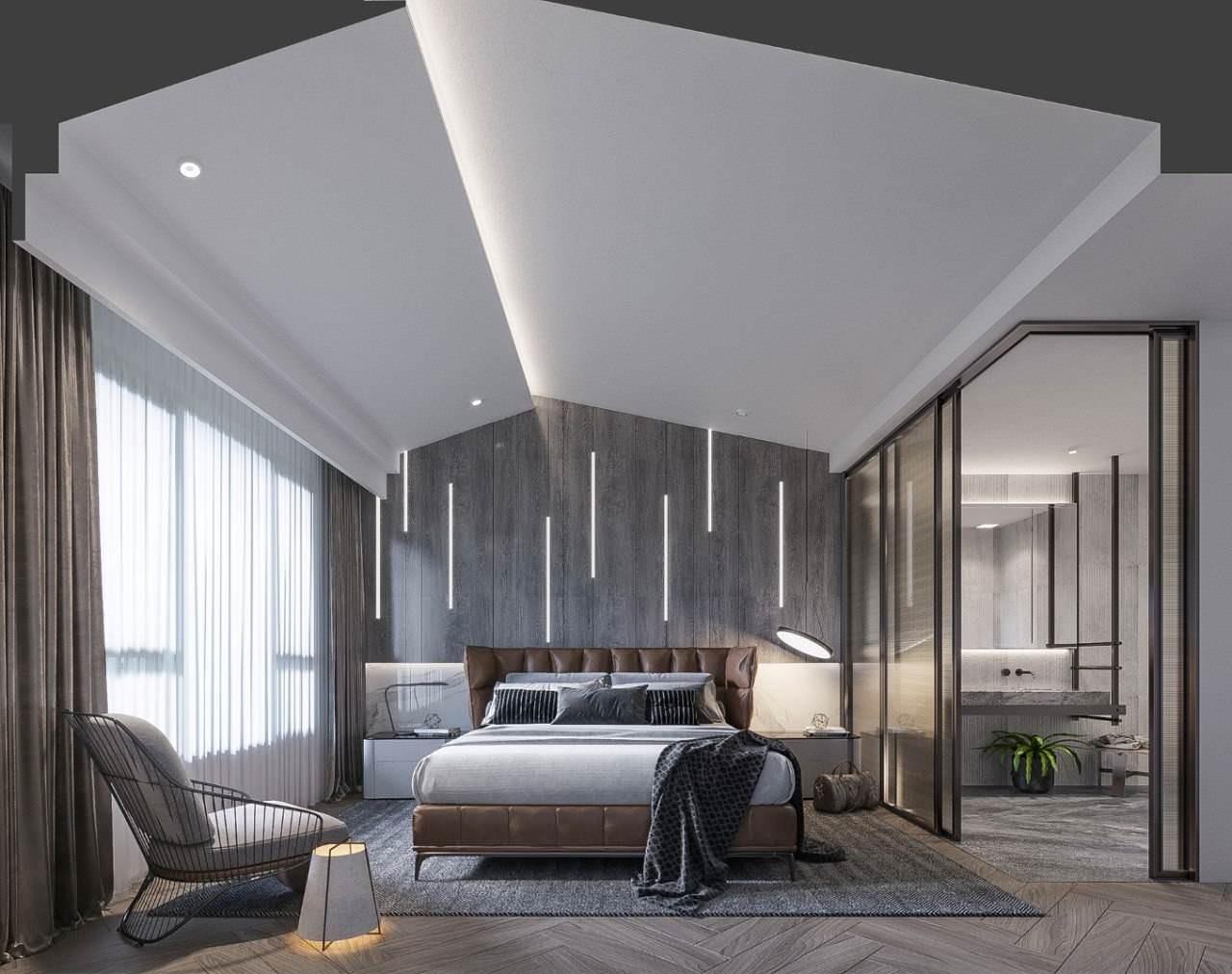 22 Mẫu Thiết Kế Phòng Ngủ 15m2 Đẹp, Tiện Nghi Mà Vẫn Thông Thoáng