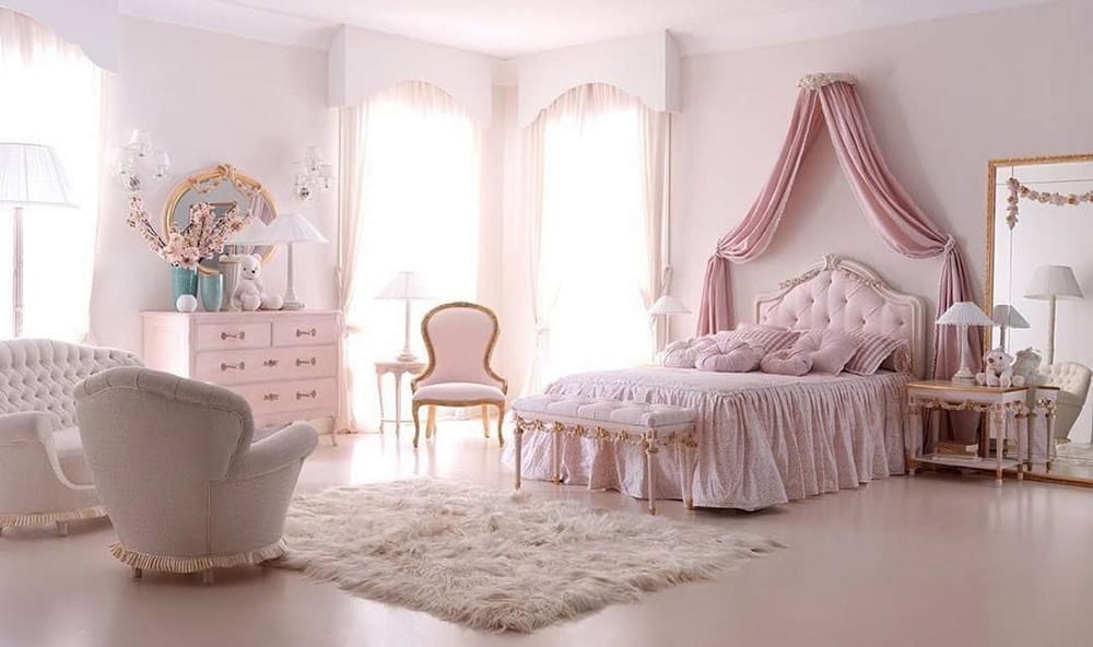 Điểm Danh 21 Mẫu Phòng Ngủ Màu Hồng Lãng Man Và Ngọt Ngào