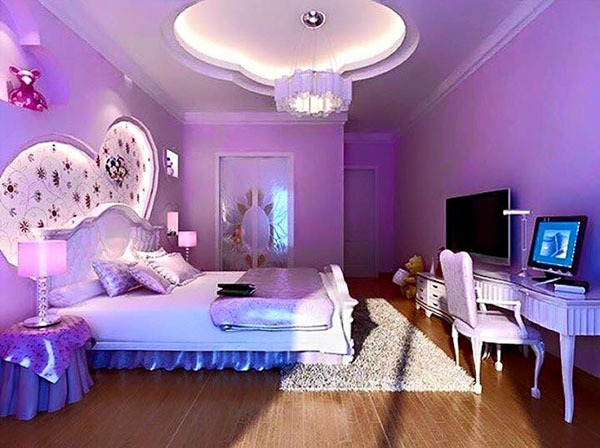 22 Mẫu Phòng Ngủ Màu Tím Đủ Sắc Thái Từ Mộng Mơ Tới Quyến Rũ