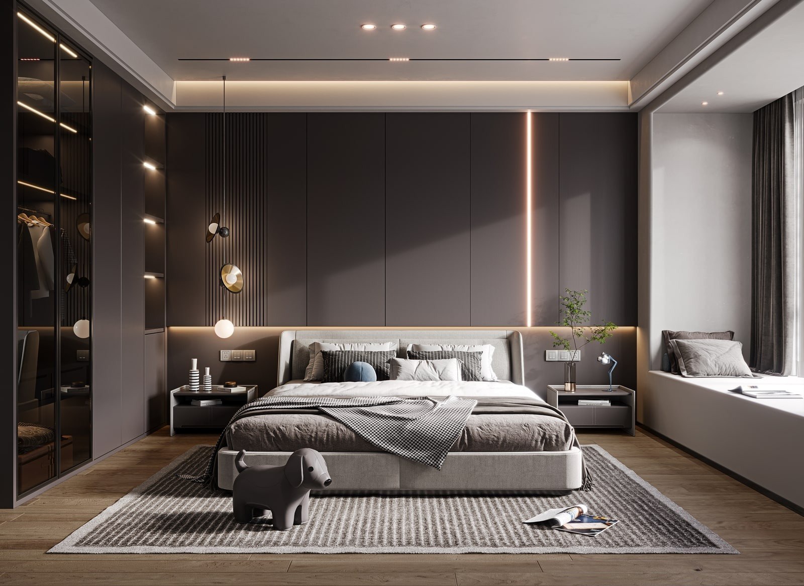 26 Mẫu Thiết Kế Phòng Ngủ Nam Mạnh Mẽ Và Cá Tính