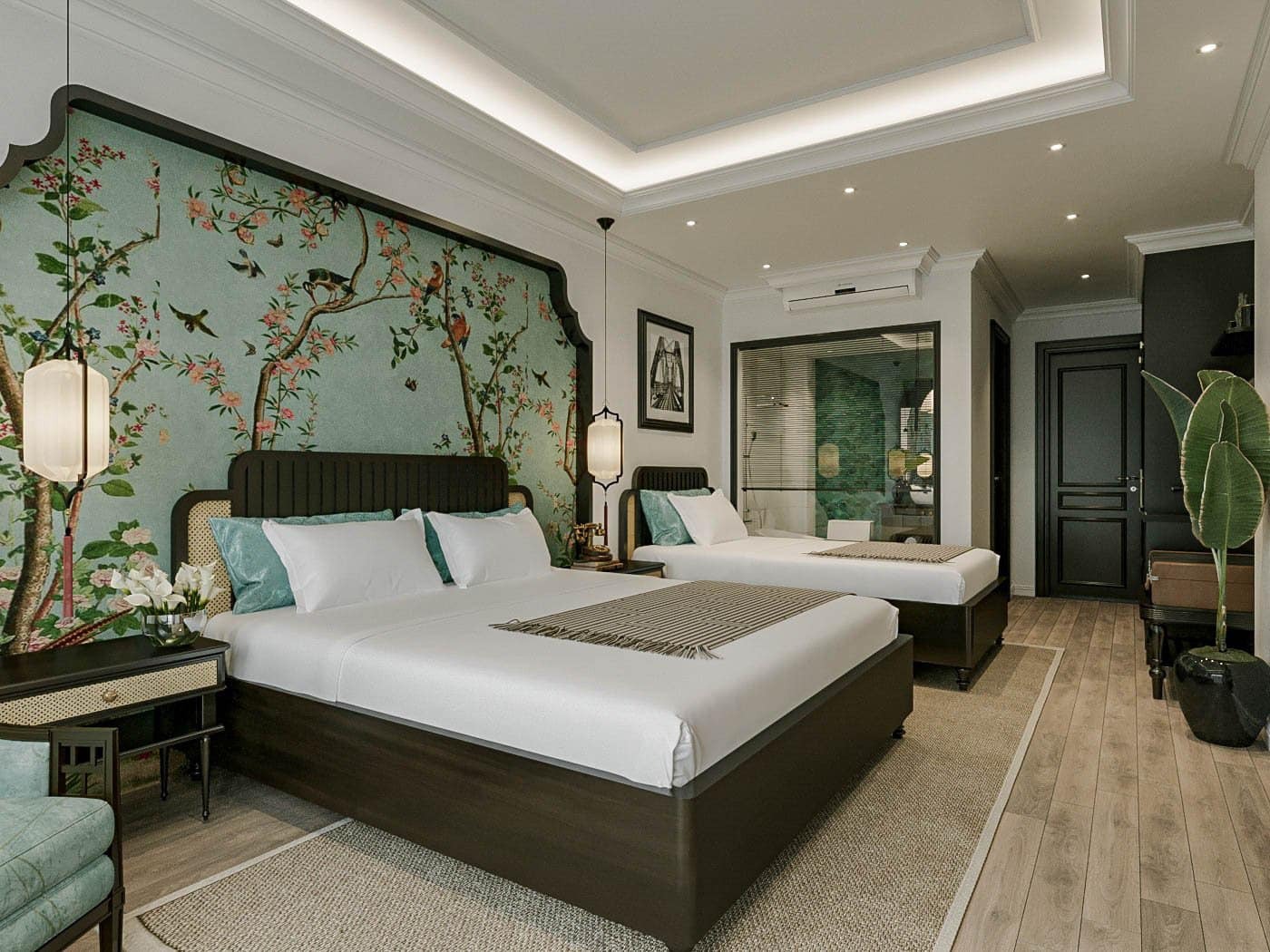 Điểm Mặt 19 Mẫu Phòng ngủ Indochine Tinh Tế Chuẩn Đông Dương