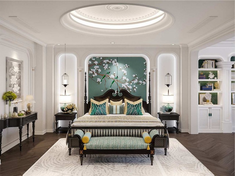 Điểm Mặt 19 Mẫu Phòng ngủ Indochine Tinh Tế Chuẩn Đông Dương