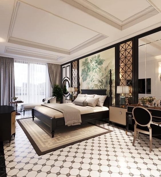 Điểm Mặt 19 Mẫu Phòng ngủ Indochine Tinh Tế Chuẩn Đông Dương