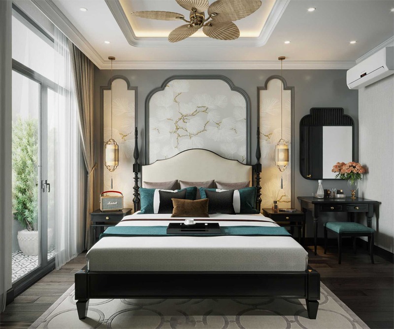 Điểm Mặt 19 Mẫu Phòng ngủ Indochine Tinh Tế Chuẩn Đông Dương