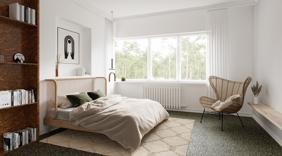 20 Phòng Ngủ Phong Cách Scandinavian Nhẹ Nhàng Đầy Tinh Tế
