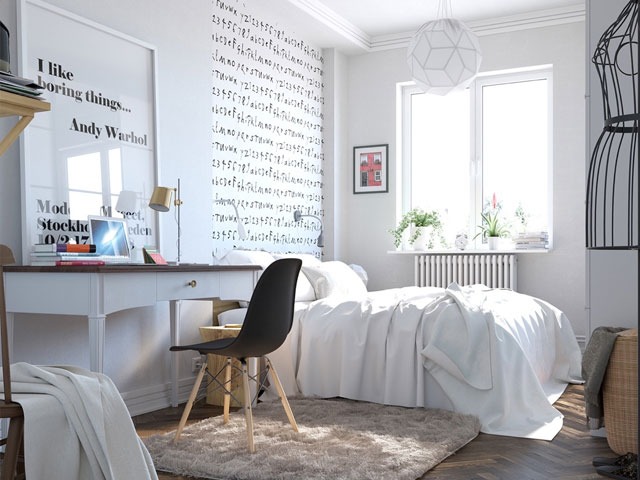 20 Phòng Ngủ Phong Cách Scandinavian Nhẹ Nhàng Đầy Tinh Tế