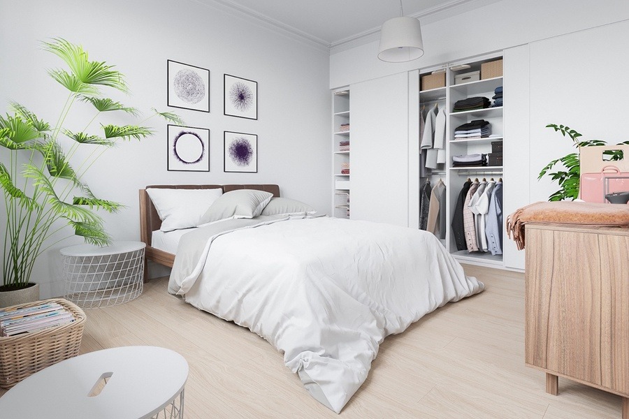 20 Phòng Ngủ Phong Cách Scandinavian Nhẹ Nhàng Đầy Tinh Tế
