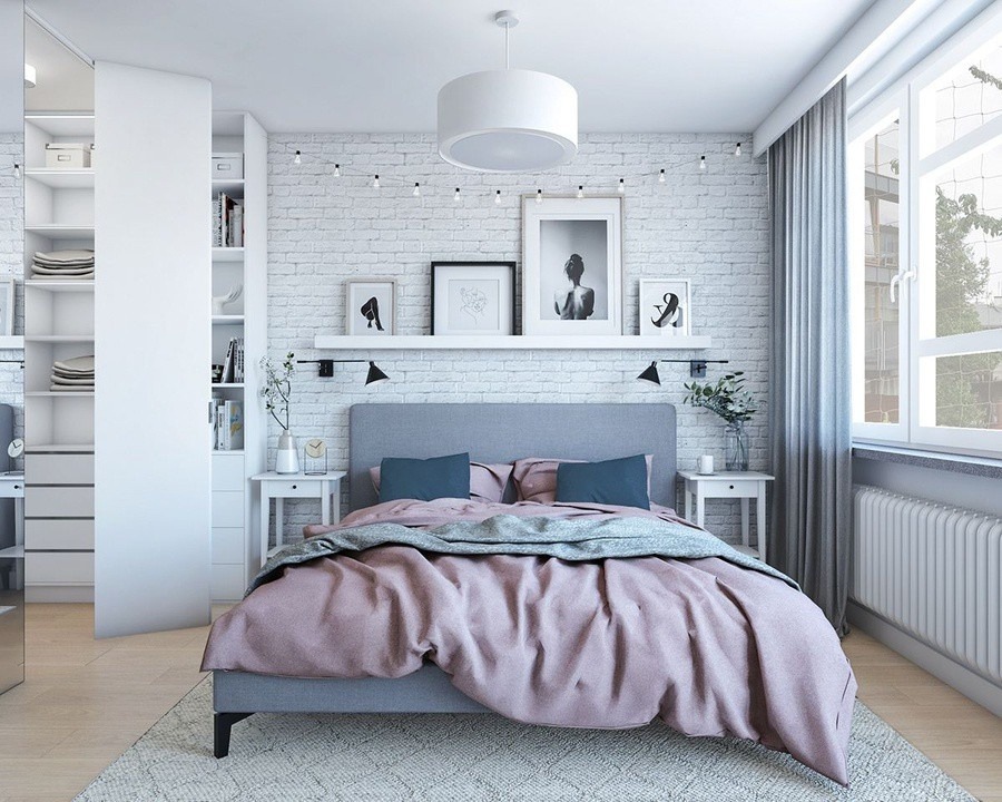 20 Phòng Ngủ Phong Cách Scandinavian Nhẹ Nhàng Đầy Tinh Tế