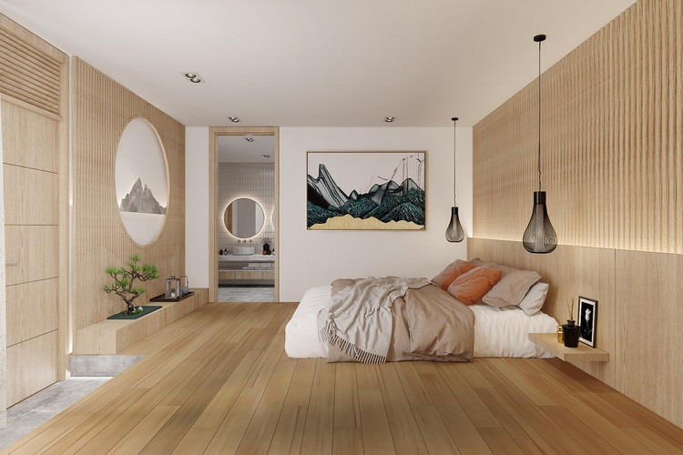 17 Căn Phòng Ngủ Tối Giản Kiểu Nhật Dẫn Đầu Xu Hướng Minimalist