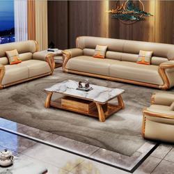 Toàn cảnh bộ sofa gỗ Mun SBF8312-124 được bài trí trong không gian phòng khách hiện đại, sang trọng. Bộ sản phẩm gồm một s…