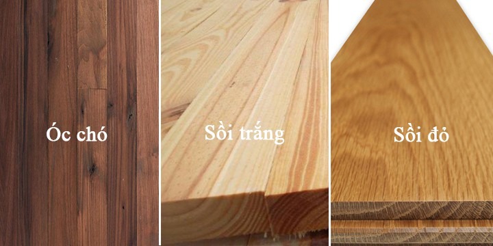 Phân Biệt Các Loại Gỗ Phổ Biến Được Dùng Trong Nội Thất?