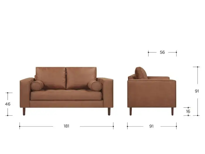 Bản vẽ kỹ thuật chi tiết của sofa băng SF-433, hiển thị các kích thước chiều dài, chiều rộng và chiều cao của ghế. Hình ản…
