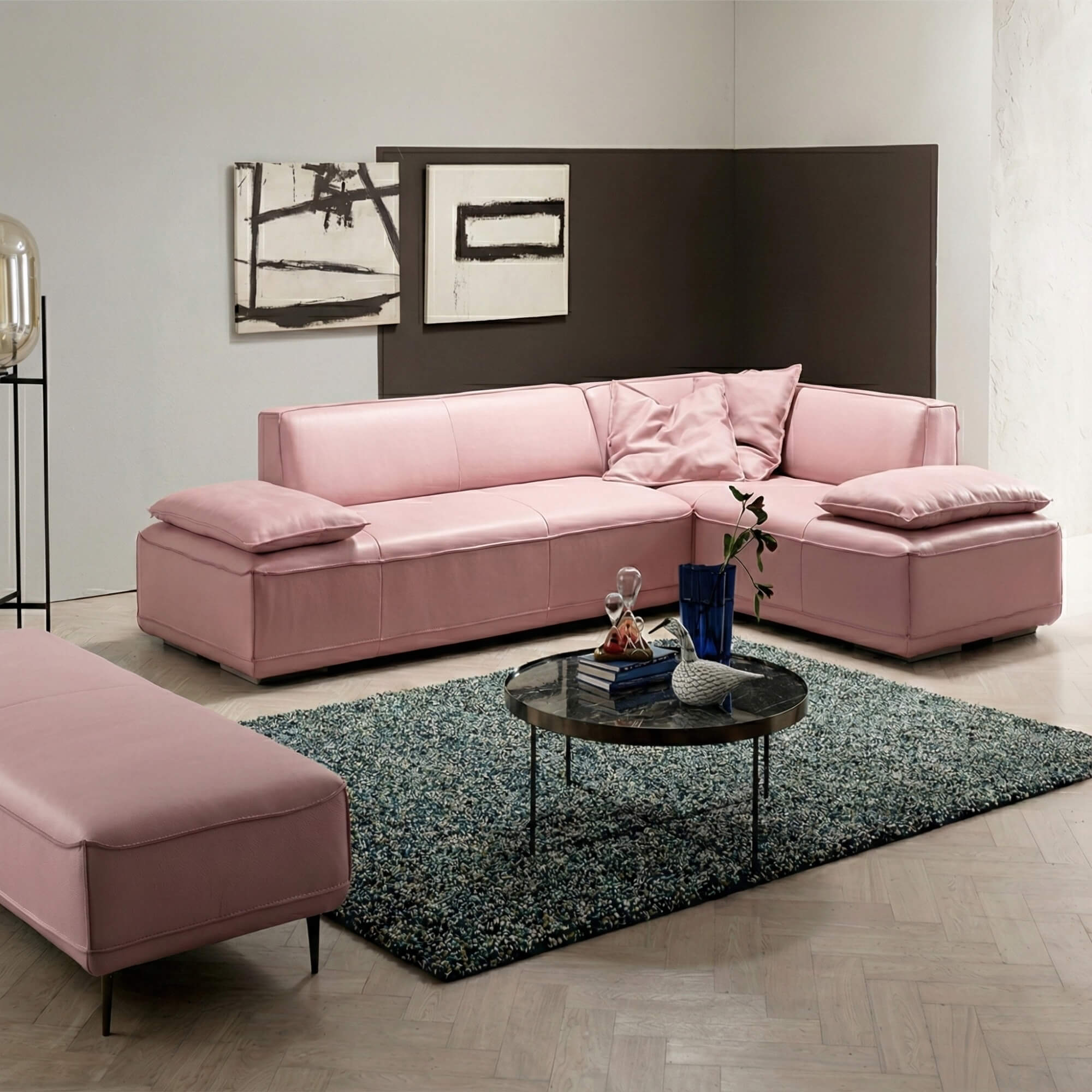 Sofa Openhouse – Sofa Góc Hiện Đại Da Cao Cấp Cỡ Lớn Cho Sự Thoải Mái