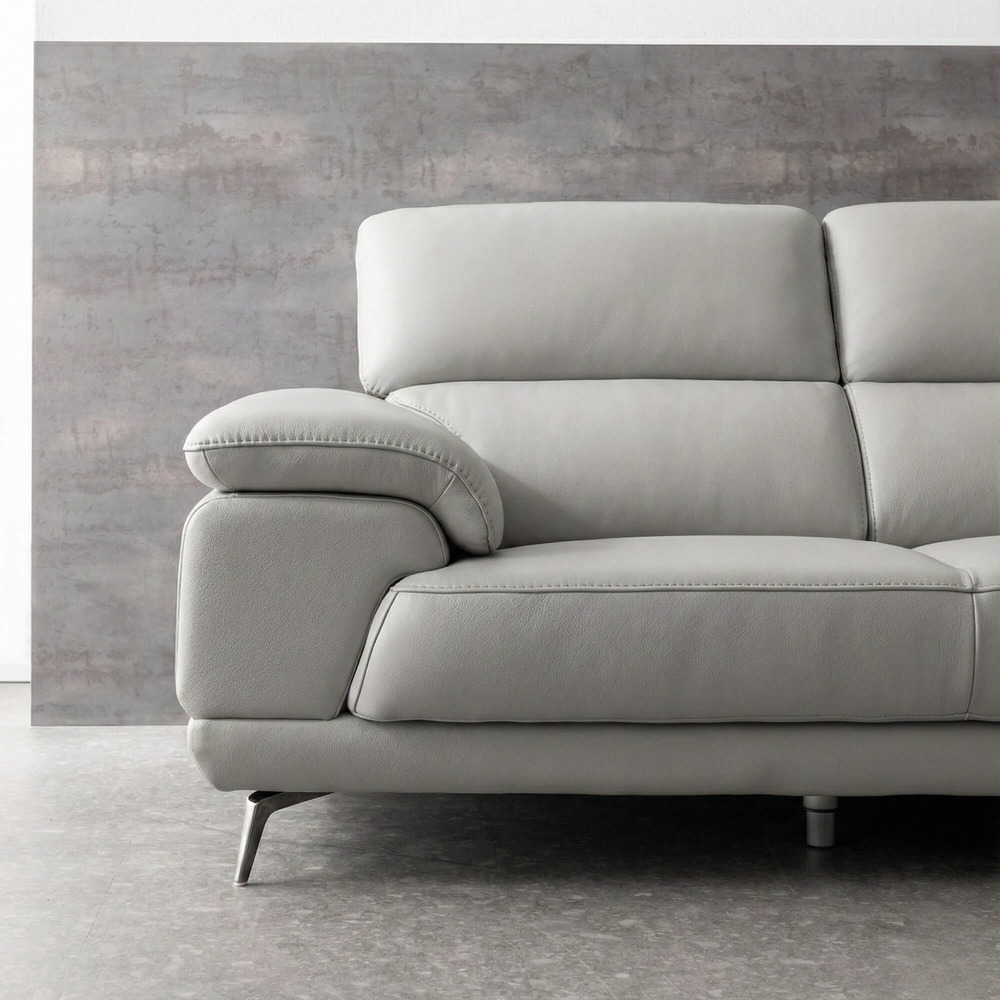 Sofa ROWAN – Sofa Phòng Khách Hiện Đại Bọc Da Với Đầu Thông Minh